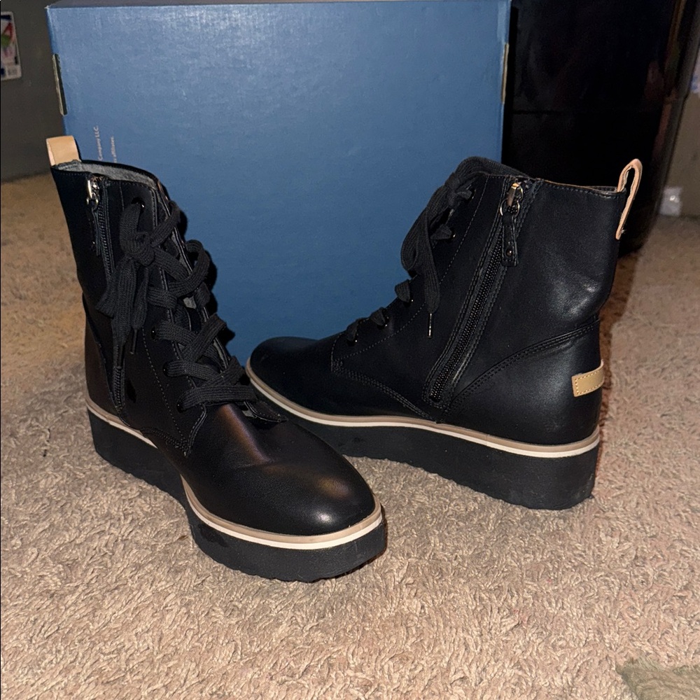 Dr. Scholl's Black Ankle Boots